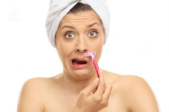 cách loại bỏ lông mặt tự nhiên 0
