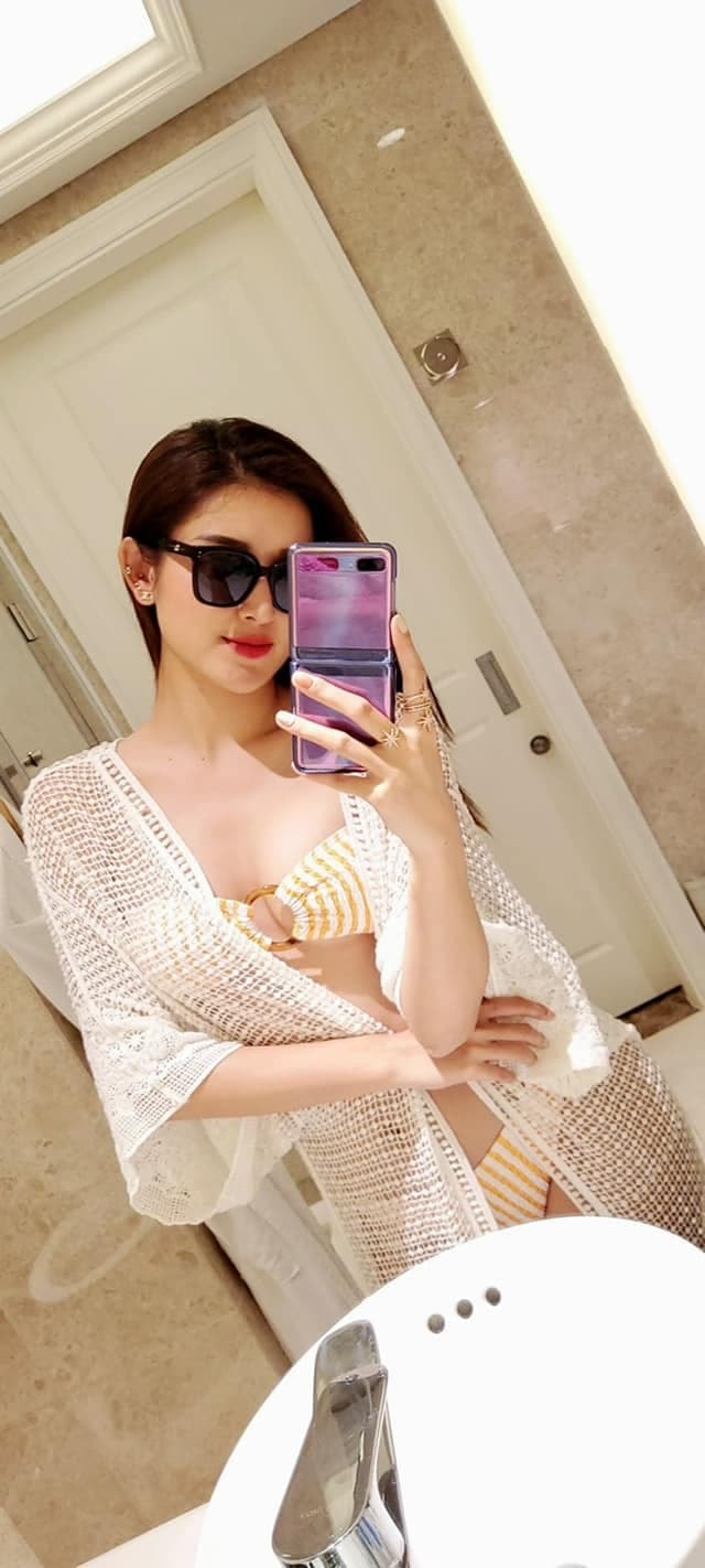 Huyền My bikini  0