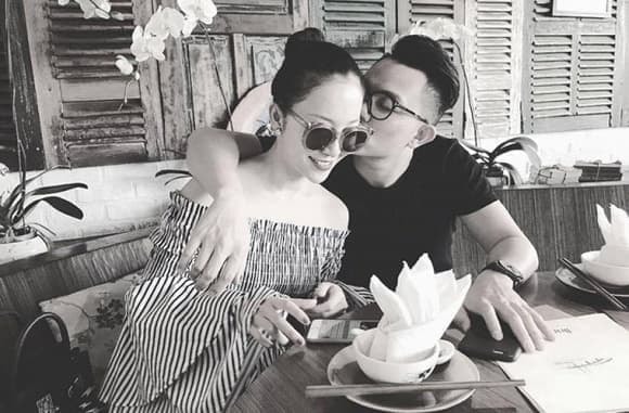 Linh Nga và bạn trai  3