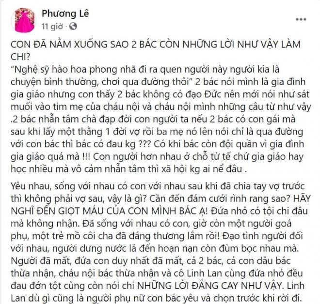 Phương Lê bố mẹ ân Quang Long 0 Phương Lê bố mẹ ân Quang Long 0