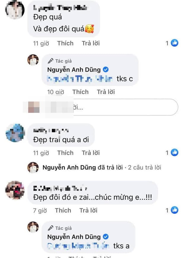 Anh Dũng được khen đẹp đôi  0