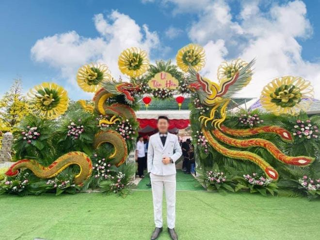 cổng cưới độc lạ 2