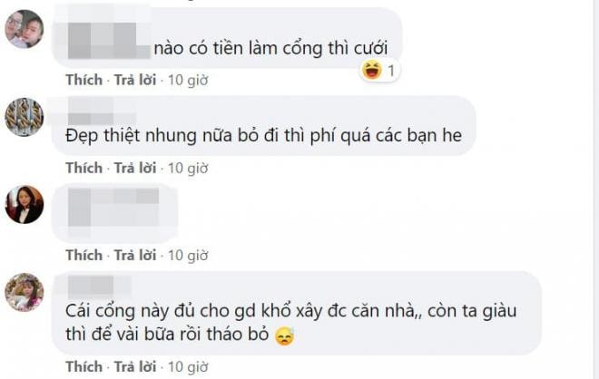cổng cưới độc lạ 1
