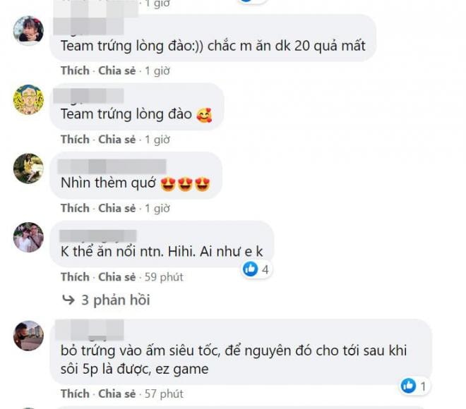luộc trứng lòng đào 2