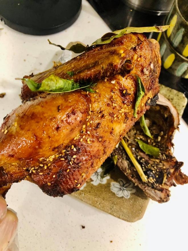 làm vịt nướng tại nhà 1