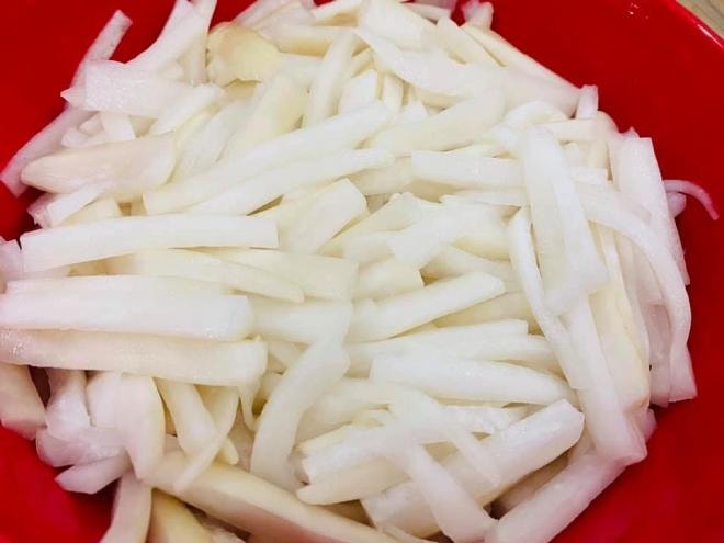 cách làm củ cải trắng ngâm chua ngọt   2