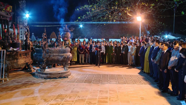 Nam Định dừng tổ chức Lễ hội Khai ấn đền Trần Xuân Tân Sửu - Ảnh 1.