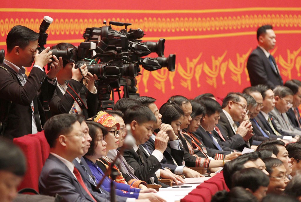 Ảnh: 500 phóng viên tác nghiệp tại phiên khai mạc Đại hội XIII của Đảng - 6