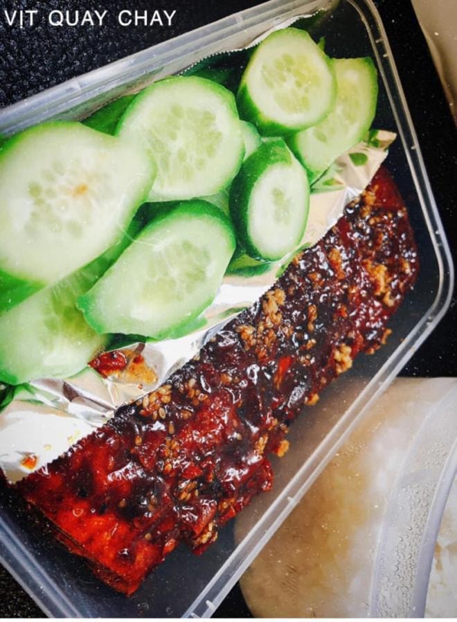 cách làm vịt quay chay  3