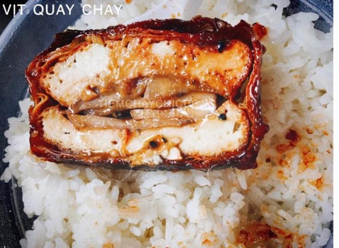 cách làm vịt quay chay  5