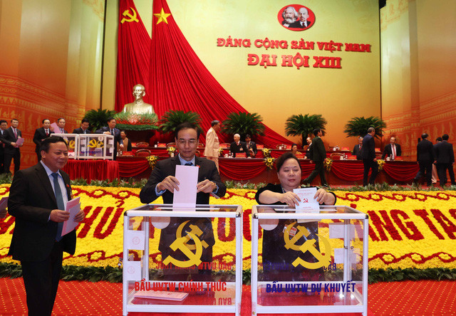 Tiến hành bỏ phiếu bầu Ban Chấp hành Trung ương Đảng khóa XIII - Ảnh 5.