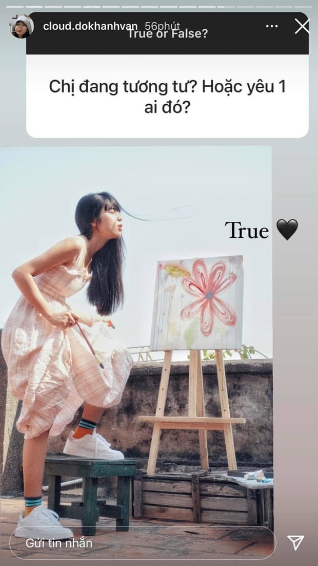 Khánh Vân có bạn trai  1