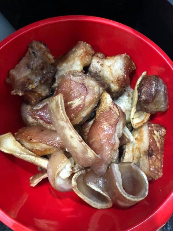 cách làm thịt giả cầy  2