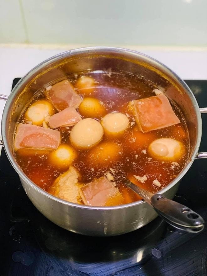 mẹo làm thịt kho tàu  0