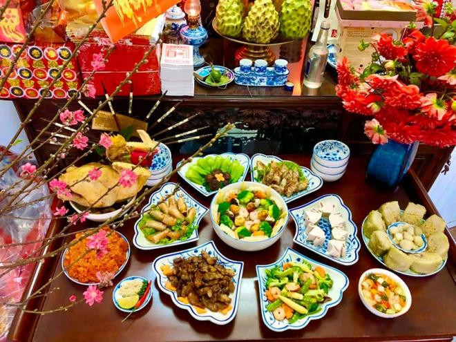 mâm cúng chiều 30 tết  14