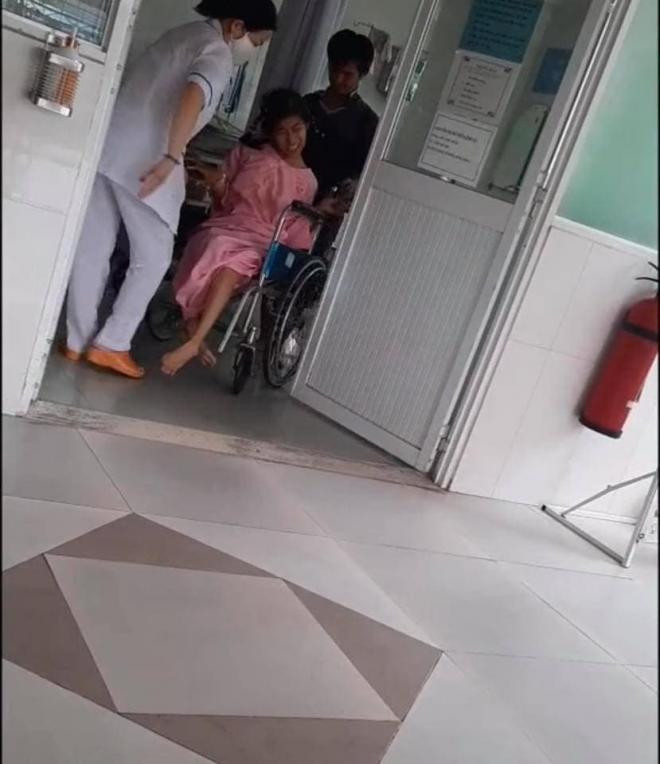 chồng khiếm tính đưa vợ thiểu năng đi mổ thai 1
