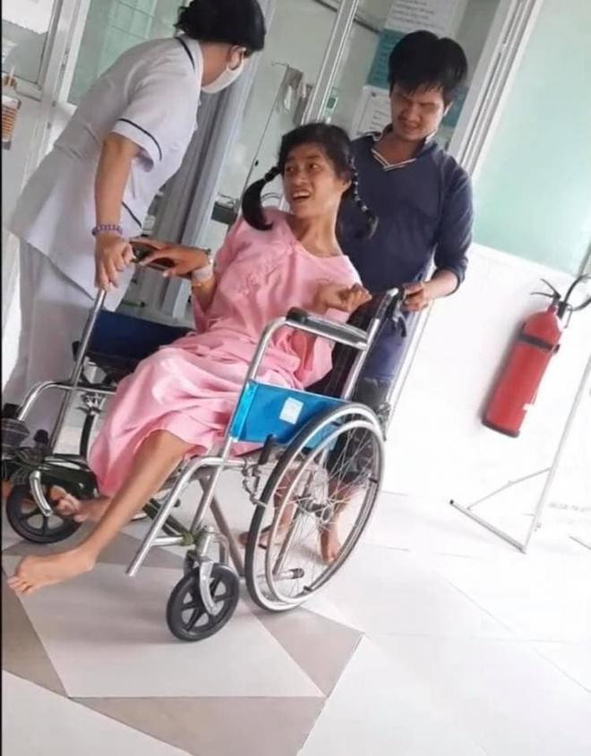 chồng khiếm tính đưa vợ thiểu năng đi mổ thai 2