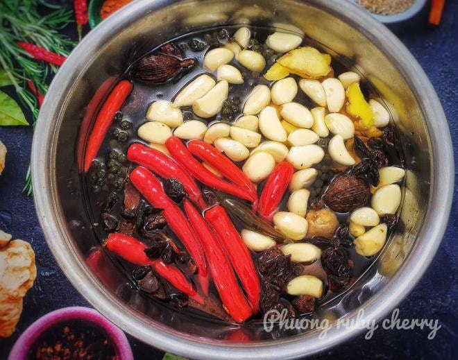 bắp bò ngâm ngũ vị 0
