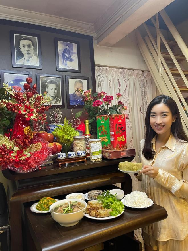 sao Việt mâm cơm cúng Tất niên 1 sao Việt mâm cơm cúng Tất niên 1