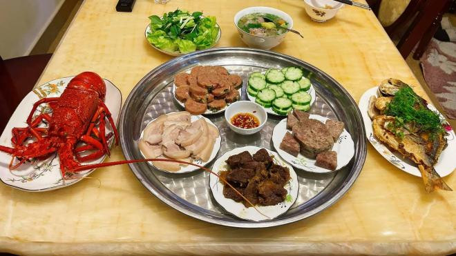 cơm cúng Tất niên của sao Việt 2 cơm cúng Tất niên của sao Việt 2
