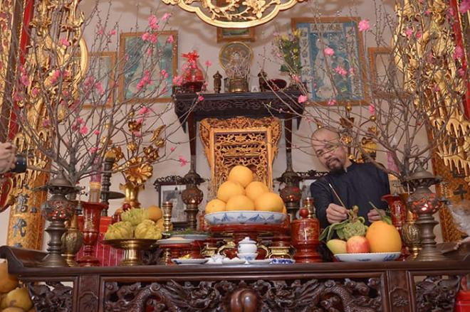 Mâm cơm truyền thống ngày Tết của gia đình NTK Đức Hùng khiến ai cũng nức lòng 3