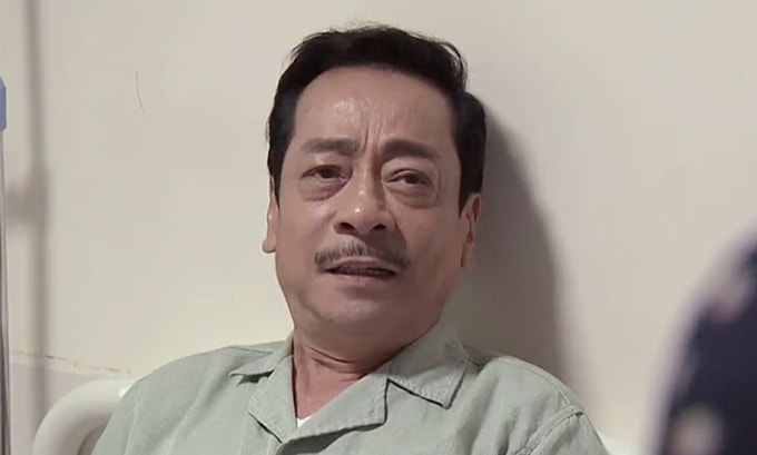 Nghệ sĩ Hoàng Dũng trong phim Trở về giữa yêu thương, dự án cuối cùng ông tham gia. Ảnh:VFC.