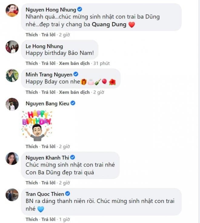 con trai Quang Dũng 0