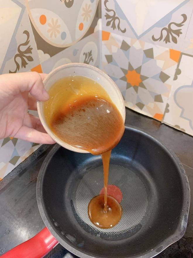 cách làm chuối ngào đường  1