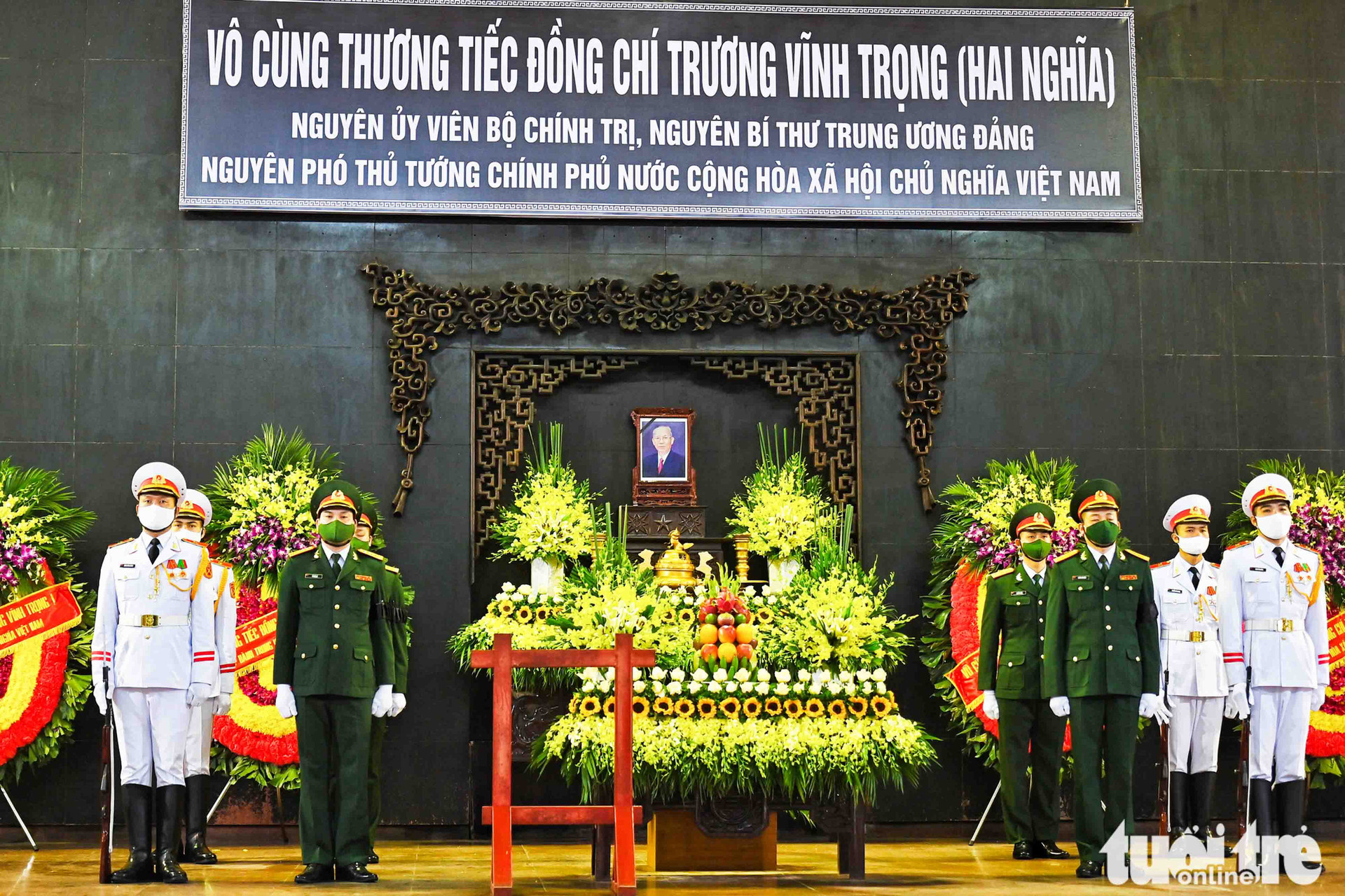 Thủ đô Hà Nội tiễn biệt người công dân đồng khởi Bến Tre - Ảnh 3.