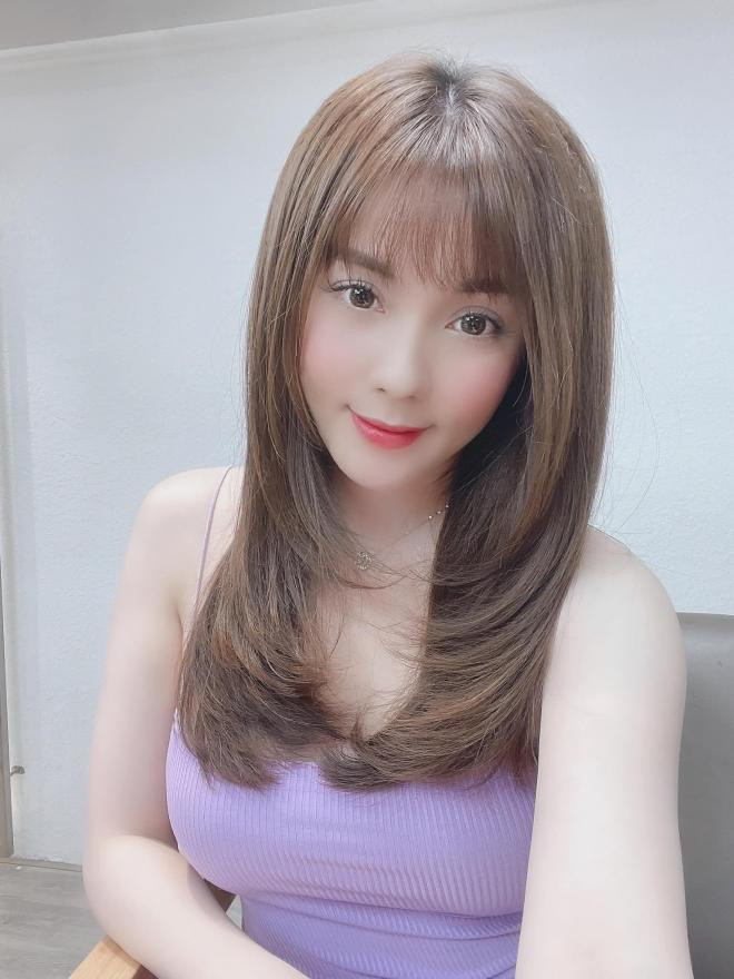 Âu Hà My tóc mới 1