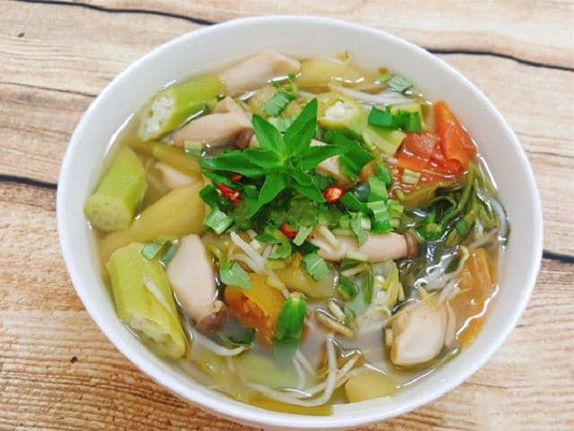công thức nấu đồ chay  0