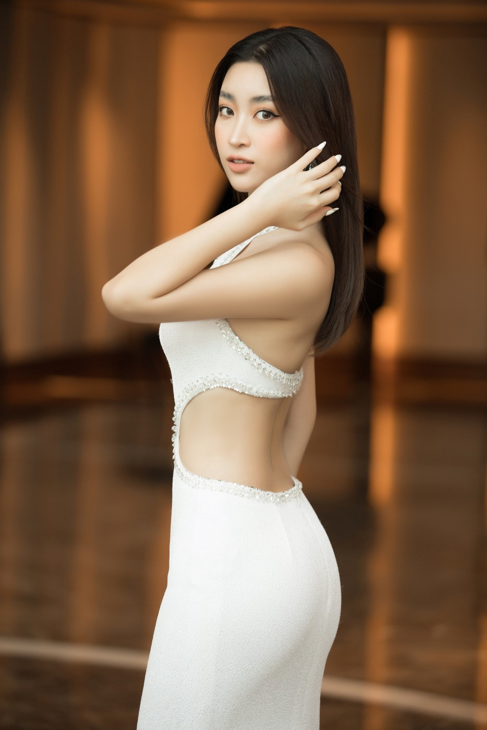Đỗ Thị Hà nổi bật giữa dàn Hoa hậu tại họp báo Miss World Vietnam 2021 - Ảnh 6.