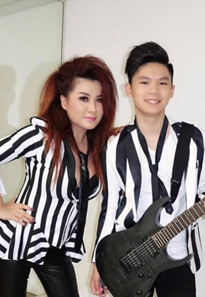 Bằng Kiều và con trai 0