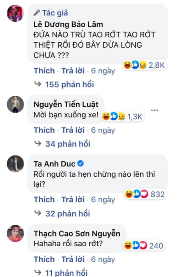 Lê Dương Bảo Lâm thi bằng lái xe lần thứ 14 vẫn trượt, dàn sao Việt được dịp trêu đùa 2