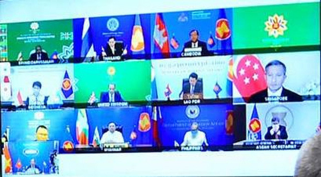 ASEAN và Anh bàn ứng phó COVID-19, phục hồi kinh tế bền vững - Ảnh 1.