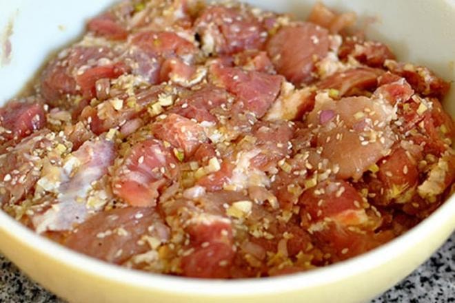 cách làm thịt xiên nướng   1