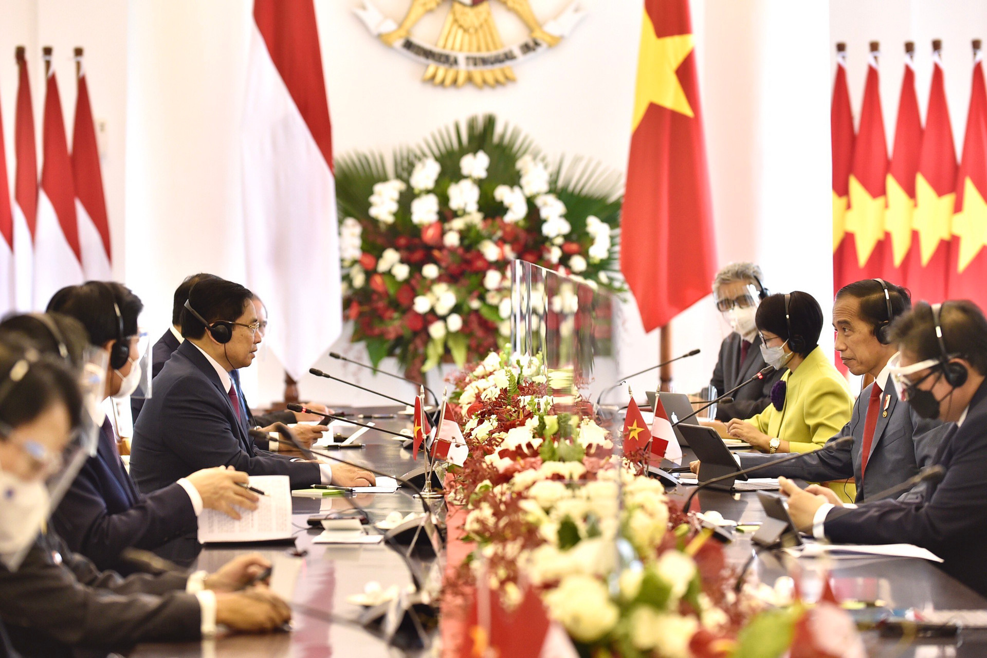 Thủ tướng Phạm Minh Chính, Tổng thống Indonesia tính nối lại đường bay - 3