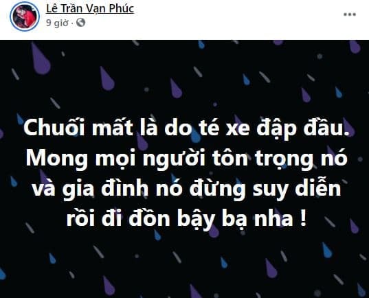Chuối Tây qua đời  0