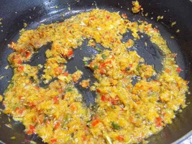 cách làm thịt chưng mắm tép 3