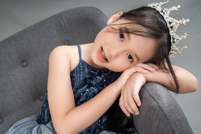 con gái diễn viên Thu Hiền 1