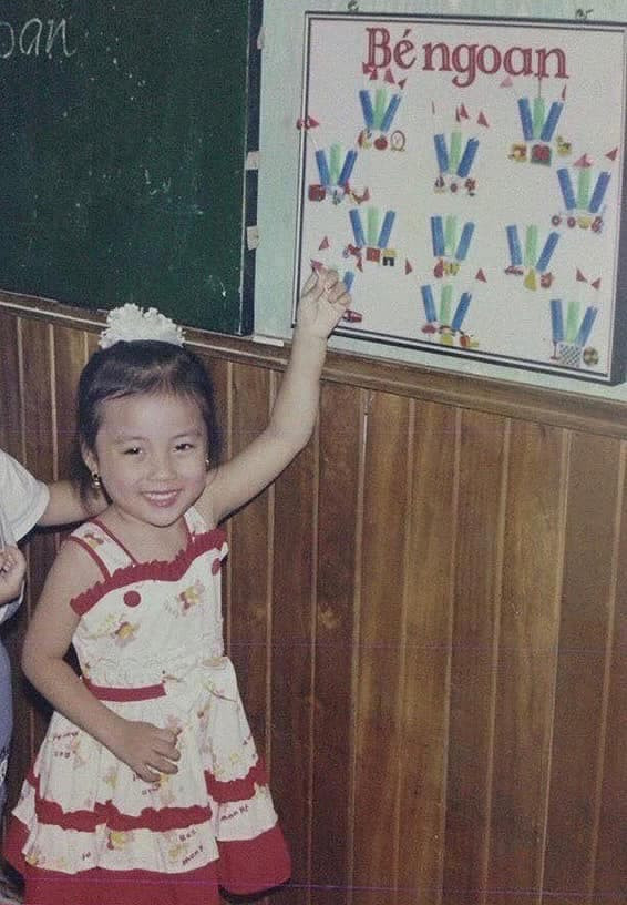 Âu Hà My lúc bé 2