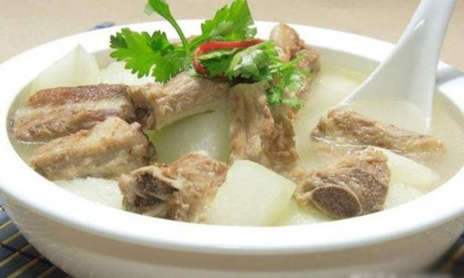 canh sường nấu bí đao 8 canh sường nấu bí đao 8