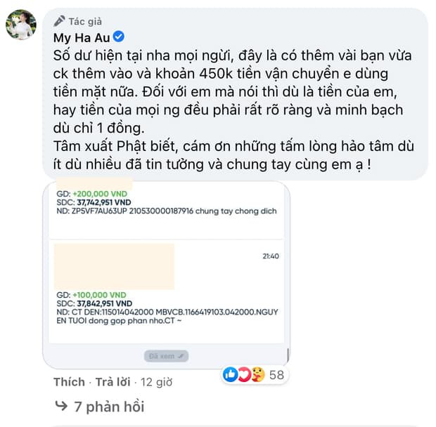 Âu Hà My từ thiện 0 Âu Hà My từ thiện 0