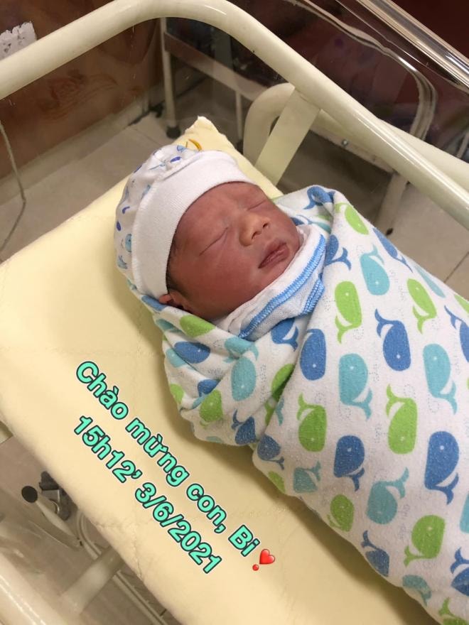 vợ Lê Anh sinh con 2