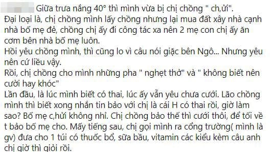 chị chồng tâm lý  0