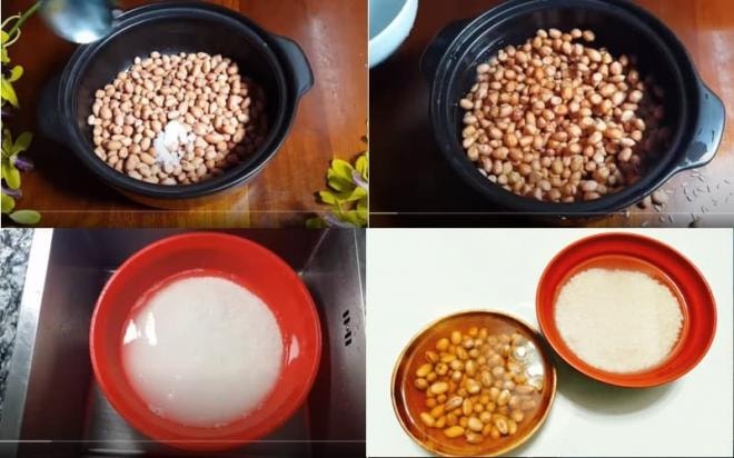 cách nấu xôi đậu phộng  0