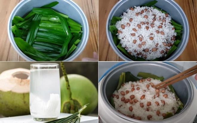 cách nấu xôi đậu phộng  1