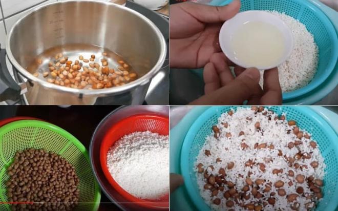 cách nấu xôi đậu phộng  3