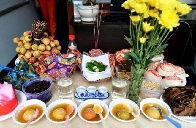 mâm cúng tết đoan ngọ  12