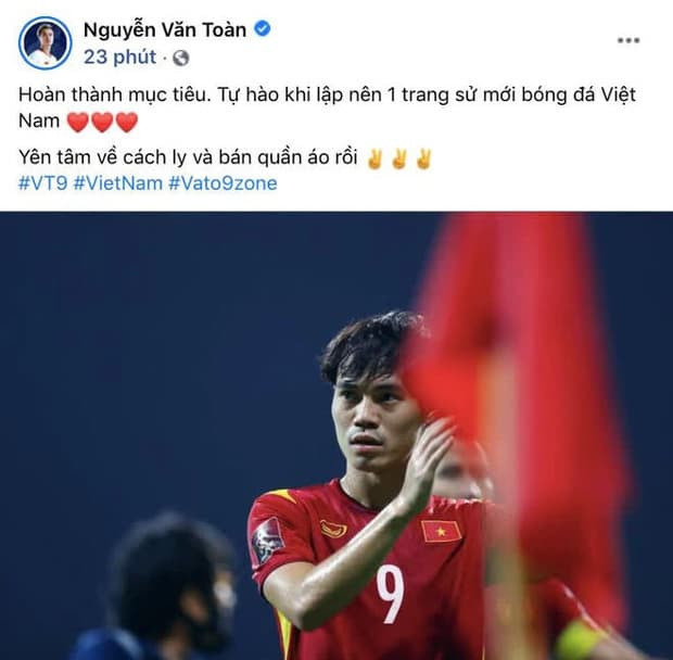 chia sẻ của đội tuyển Việt Nam 0